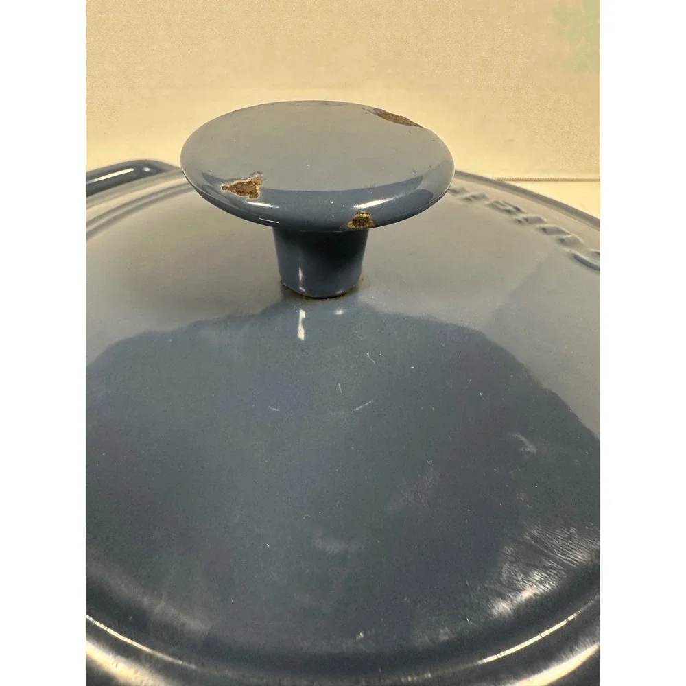 Cuisinart CI630-20 Navy Blue Enameled Cast‎ Iron 3 Qt Round Dutch Oven with Lid